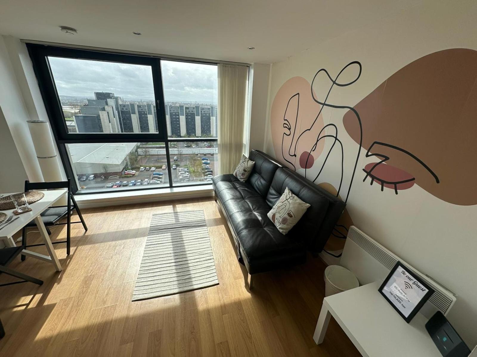 Pass The Keys Cosy 1 Bed Next To Sec, Ovo Hydro, Finnieston Glasgow Bagian luar foto