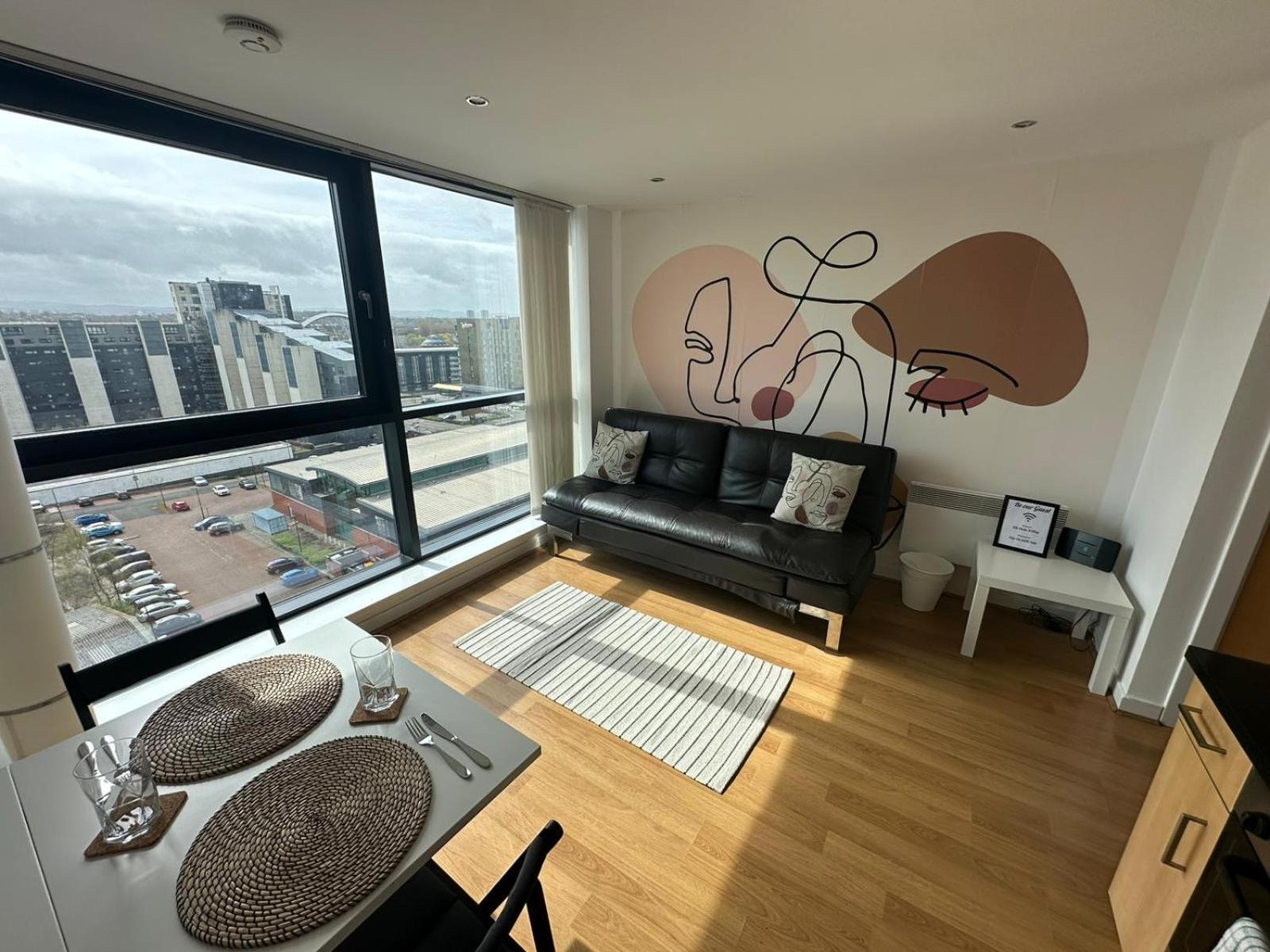Pass The Keys Cosy 1 Bed Next To Sec, Ovo Hydro, Finnieston Glasgow Bagian luar foto
